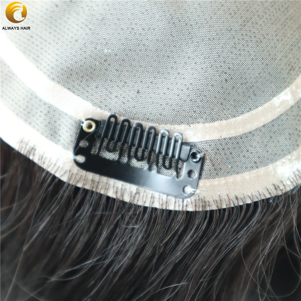 Alwayshair TP04 16 &quotженский парик натуральные волнистые китайские волосы Remy на клипсе