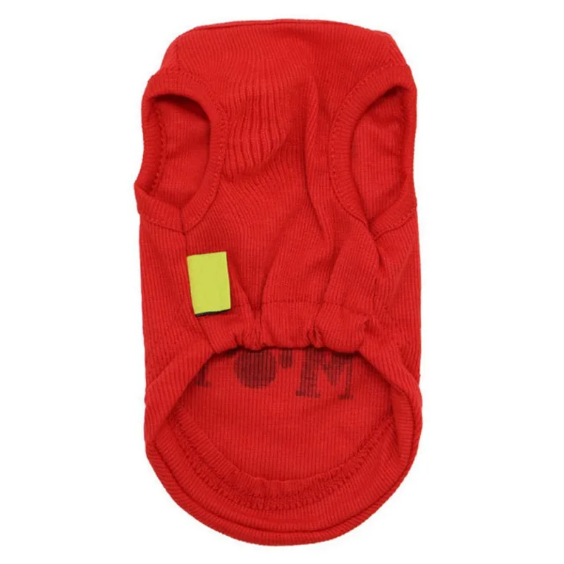 

Footprint Printed Dog T-shirt Cat Vest Small Large Dog Accessories Pet Supplies Shirt Summer Pet Clothes