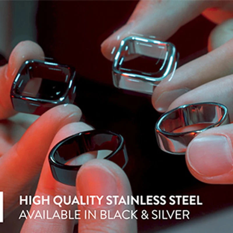 

Ambi Ring - Silver Magic Tricks Circle Square Magia Magician Accessories Close Up Street Optical Illusion Gimmick Props Funny