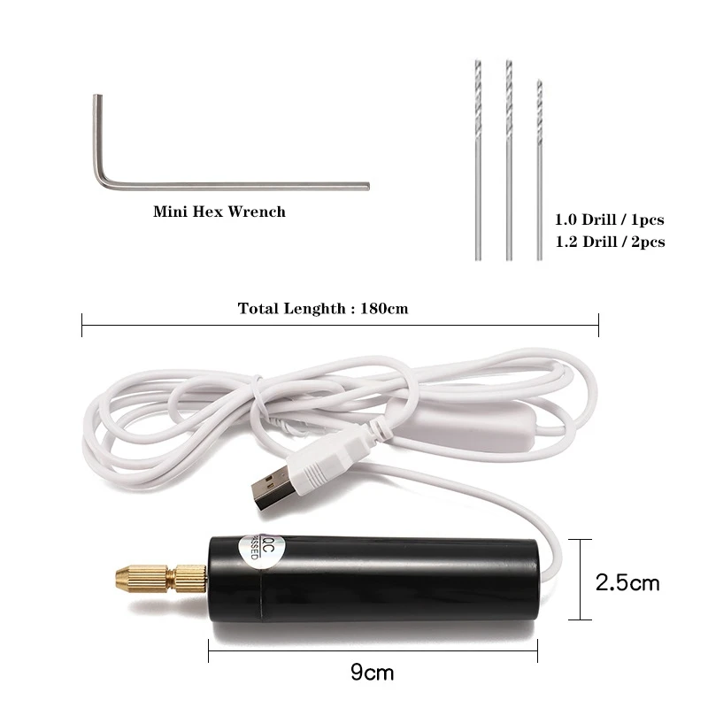 Миниатюрный электрический шлифовальный станок с USB &quotсделай сам&quot
