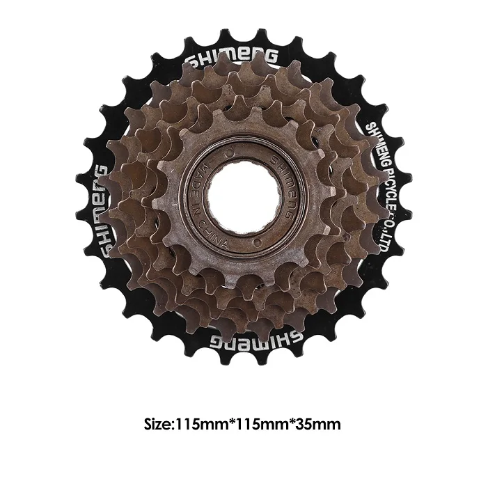 Type A 21 speed MTB Горный шоссейный велосипед свободного хода велосипедный маховик Cog кассета с металлической резьбой Звездочка Новые велосипедные запчасти аксессуары - Цвет: Type A 21 speed