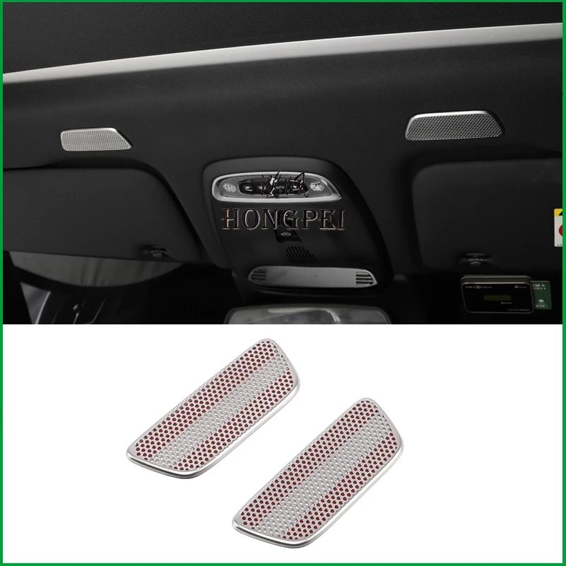 

Car Styling Interior Roof Speaker Voice Cover Sticker Trim For Volvo XC40 S90 XC90 V60 2018 2019 2020