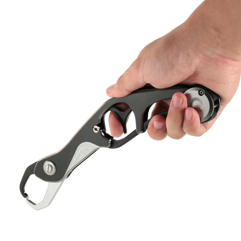 Lixada алюминиевый рыболовный захват для губ легкий зажим рыбы плоскогубцы рыбалки