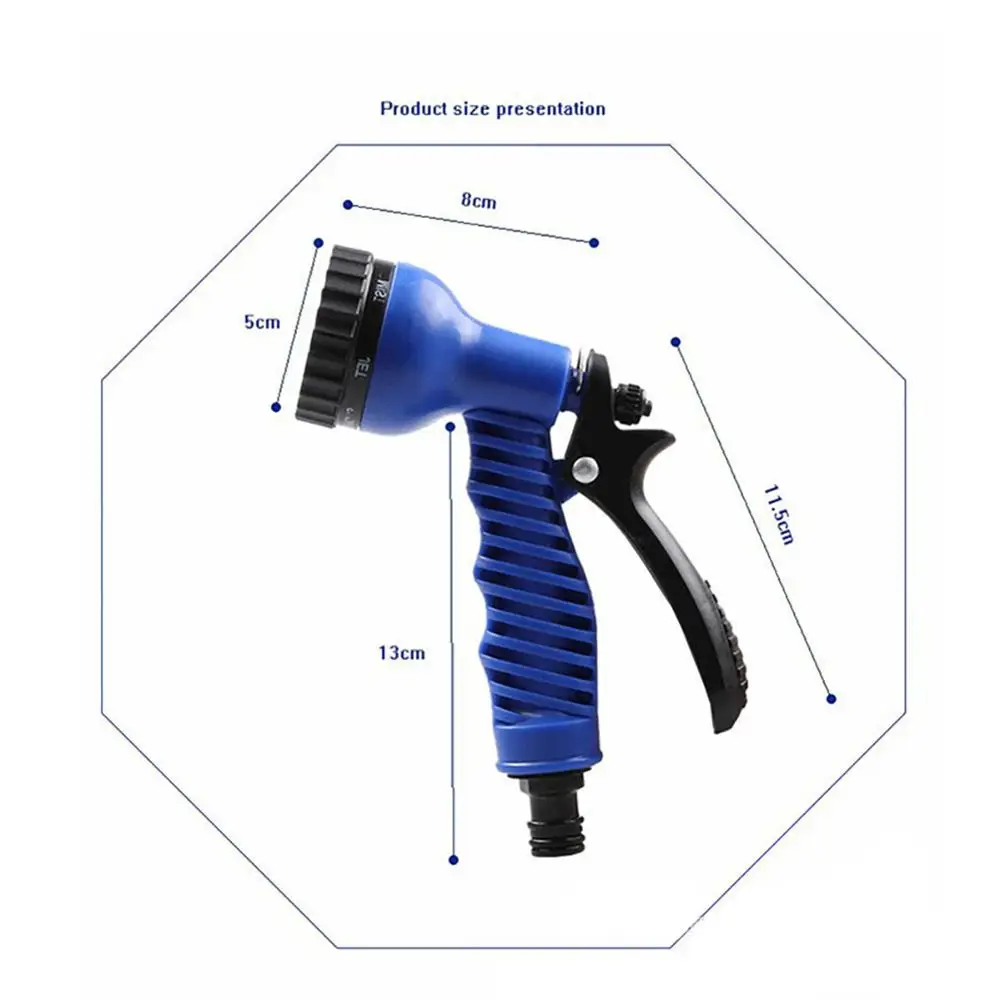 

25/50/75/100FT Garden Hose Expandable Flexible Water Hose Pipe Watering With Spray Gun To Watering Car Wash Spray
