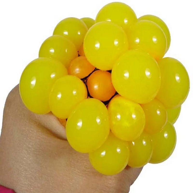 Забавные игрушки антистресс снятие стресса Виноградный Шар аутизм настроение