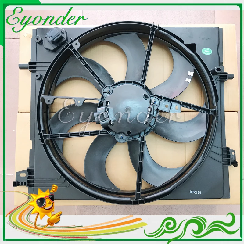 Кондиционер A/C радиатор электродвигатель вентилятора для Renault KADJAR Nissan Qashqai J11 ROGUE