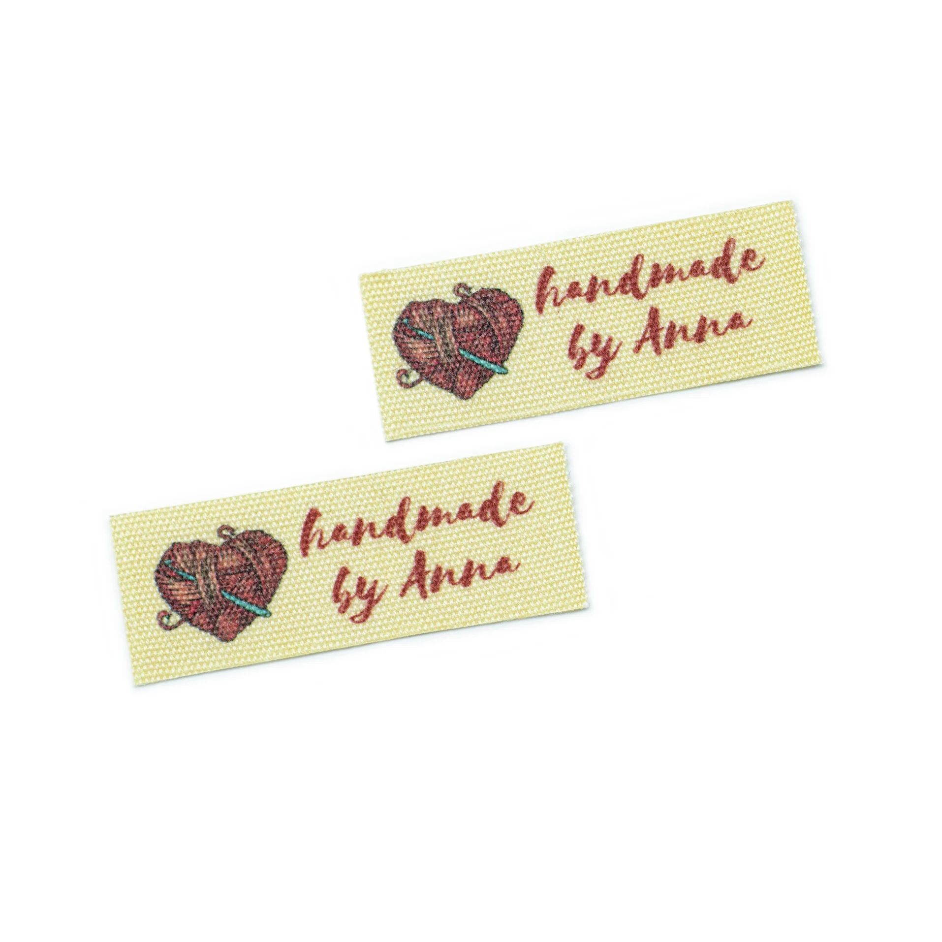 

100piece Custom Ironing Labels, Logo or Text, Personalized Brand , Clothing Labels, handmade, Iron on label(YT423)