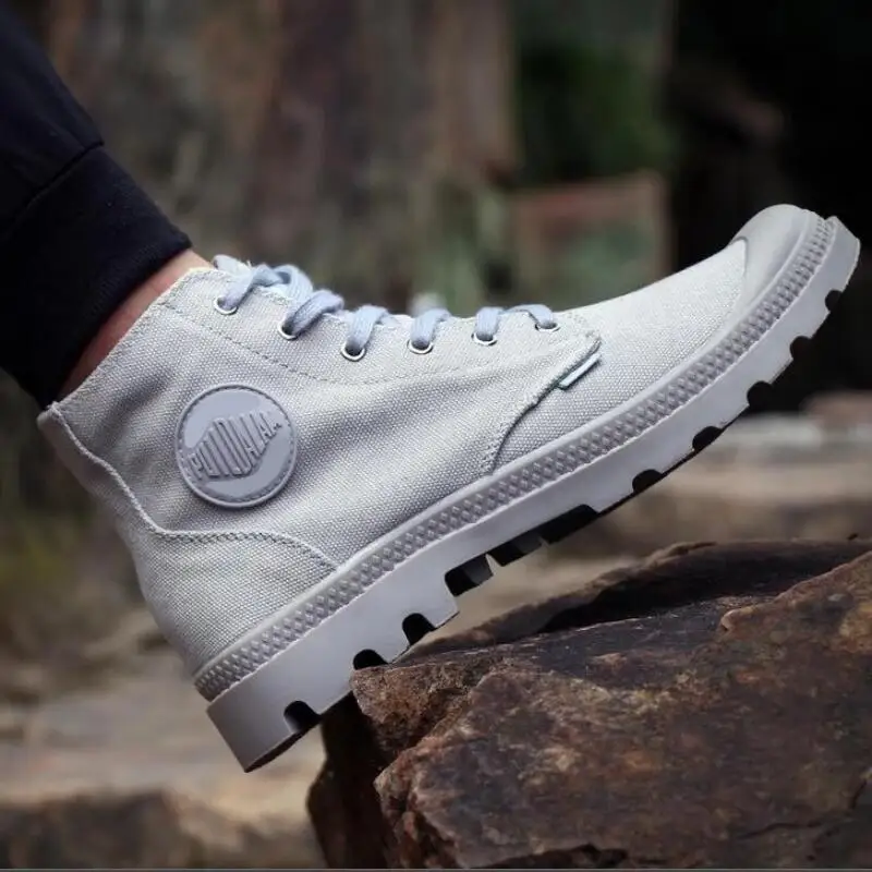 SZSGCN414 высококачественные мужские парусиновые туфли модные высокие повседневные