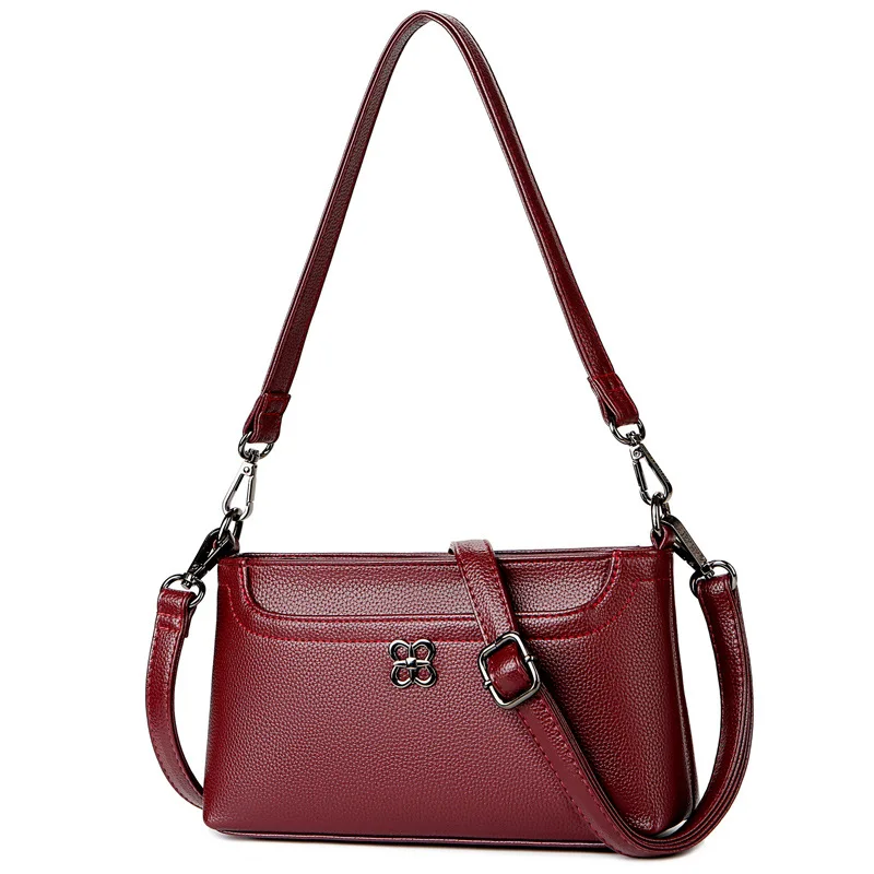 

Solid Color Crossbody Bag for Women 2021 New Fashion Single Shoulder Messenger Bag Luxury Designer Purses and Handbags Monogram