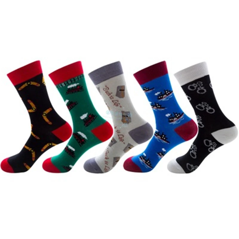 Boomerangs поезда крысиные ловушки наручники паровые лодки хлопковые носки для