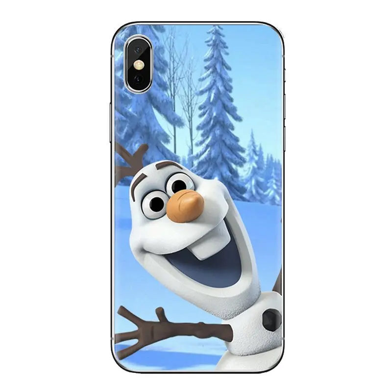 Милые платья со снеговиком Олафом из мультфильма Снежинка для samsung Galaxy S3 S4 S5 мини