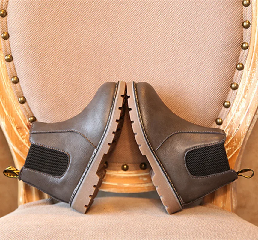 Детские осенние туфли оксфорды для мальчиков Крутые ботинки девочек модные Martin