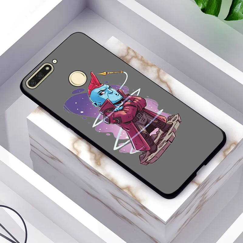 Для huawei Honor 7A Pro Чехол Honor 7C 7X7 S с мультяшным Веном Железный человек черный ТПУ чехол для huawei Honor 8S 8C 8X чехол Honor 8 9 Lite - Цвет: TPUBLK600
