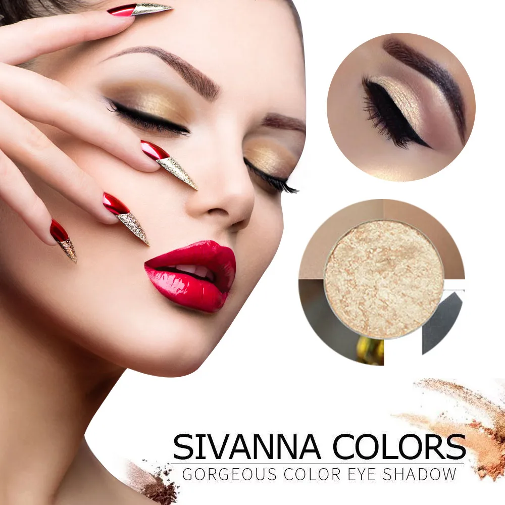 PHOERA 12 цветов матовые мерцающие блестящие светящиеся тени для век мини