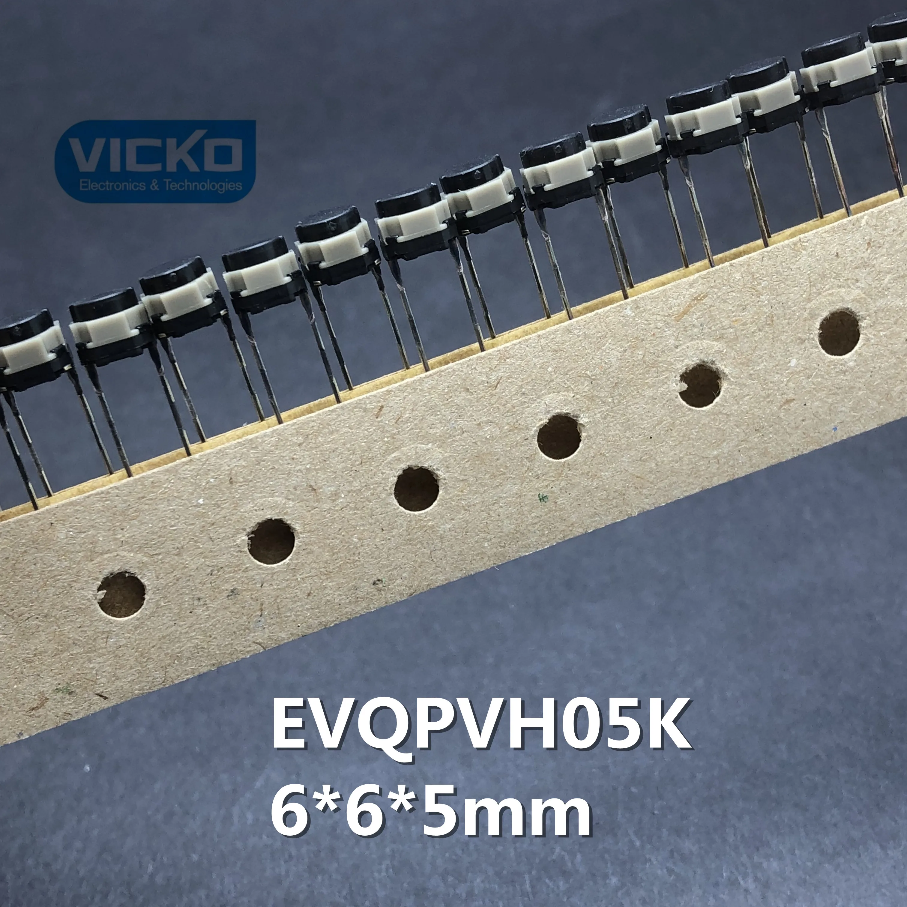 Япония EVQPVH05K 6*6*5 мм водонепроницаемый и пыленепроницаемый переключатель 2pin