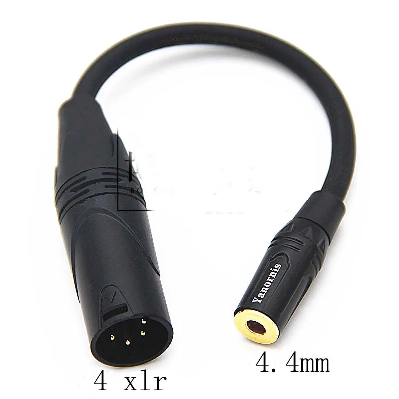 HIFI Мужской 4 контактный XLR баланс до 3 5 мм 2 6 35 Женский аудио кабель DIY DAC Stage Core