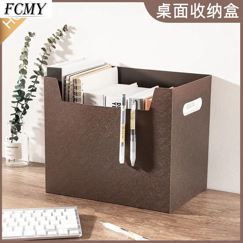 

Office Organizer Portable Plastic Books File Box Paper Holders Office Documents Desktop Organizer Kit Storage Boxes