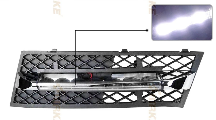 

car bumper headlight F10 F18 daytime light F10 F18 520i 523i 530i 535i 2010~2013y DRL car accessories LED headlamp for fog light