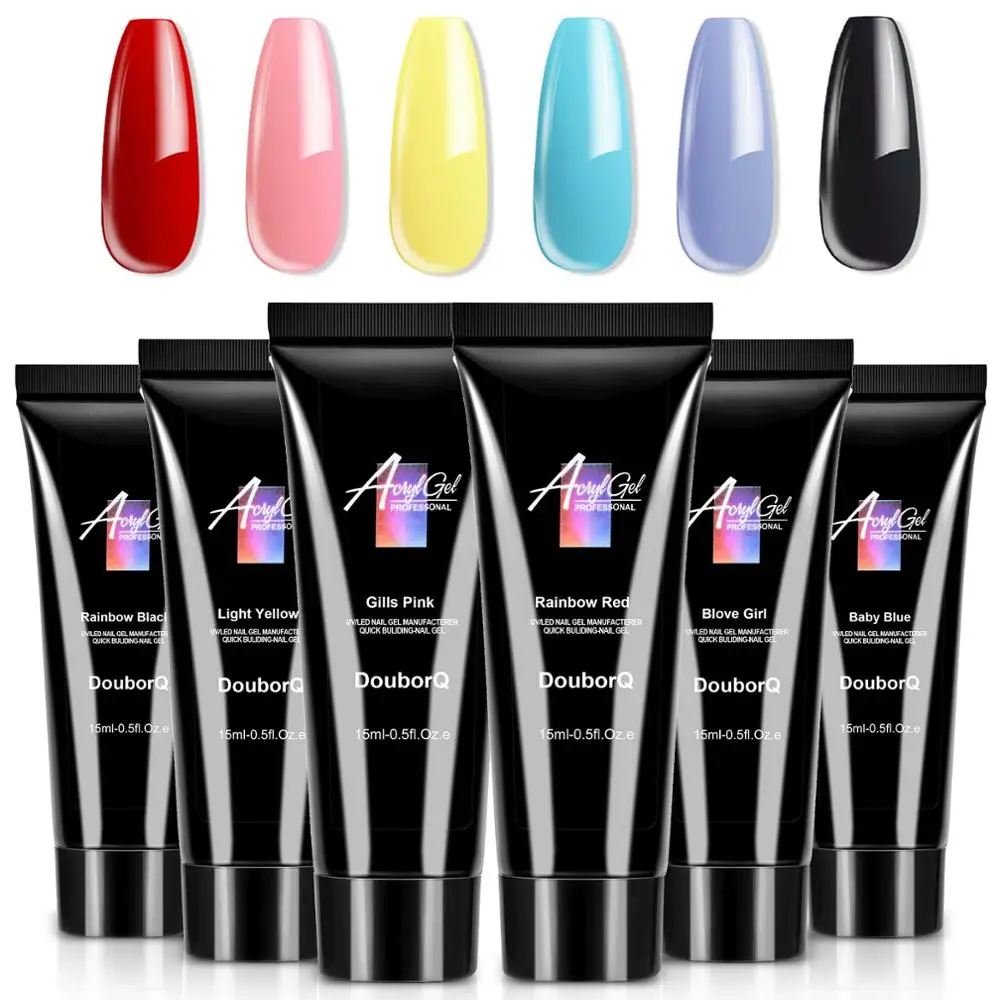 

15ml Color Builder uv Gel Nail Polish Jelly Gel Finger Nail Extension Hard Nail gel Extension Gel Polish