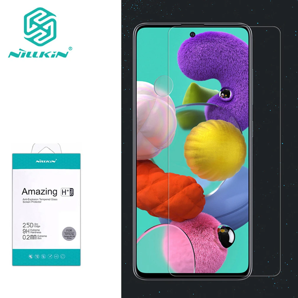 Стекло Nillkin Amazing H/H + Pro для Samsung Galaxy A51 Взрывобезопасное закаленное стекло 9H защита