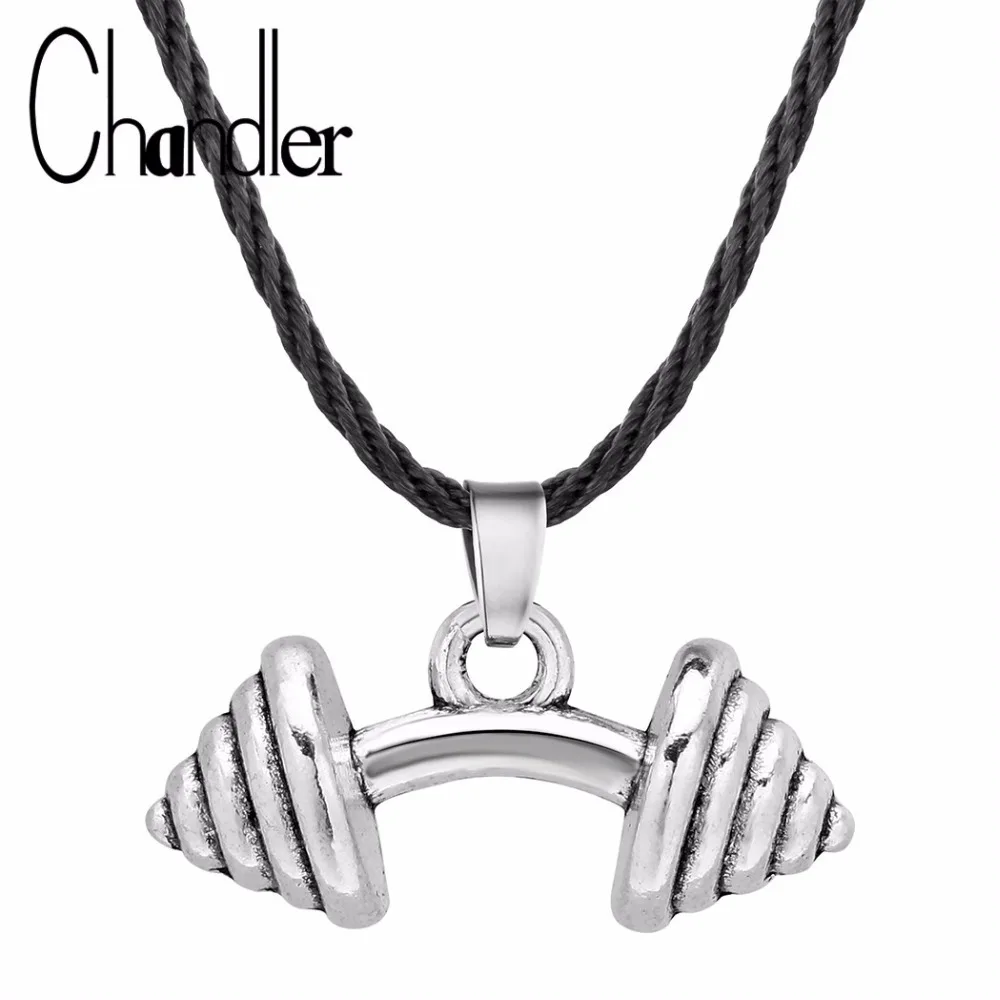 Чандлер гантель Ожерелье Фитнес бодибилдинг тренажерный зал ожерелье с