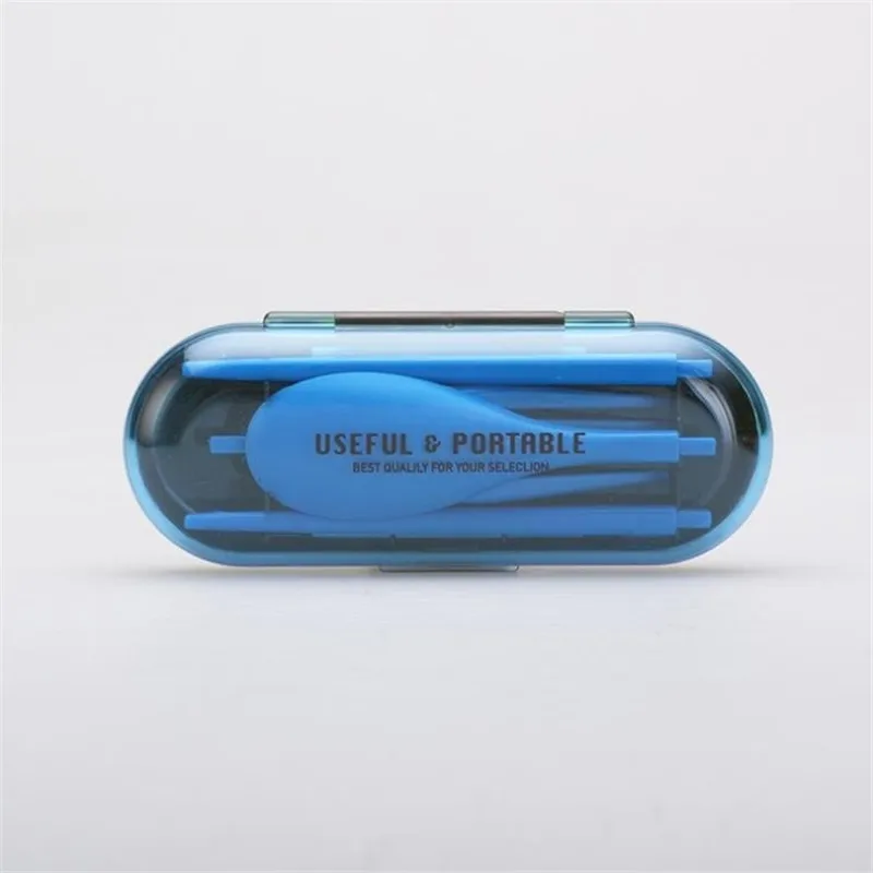 HIFUAR портативные дорожные столовые приборы складные для путешествий набор вилок