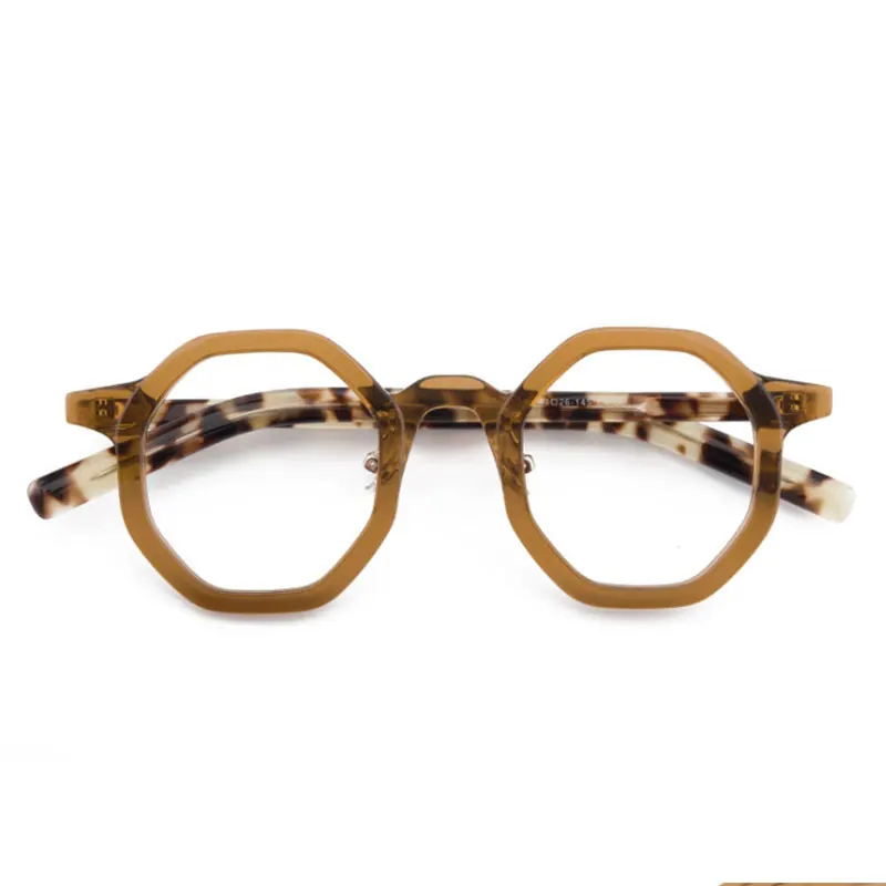 

Оправа для очков в стиле ретро из ацетата для мужчин и женщин, высококачественные модные оптические очки для компьютера, 50314