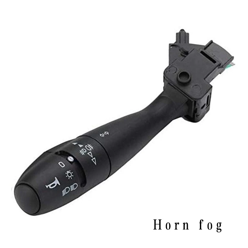 Horn Fog Автомобильный переключатель сигнала поворота для PEUGEOT 206 207307 406 407 807 1007 рулевая колонка индикатор стебель переключатель OEM 96477533XT - Цвет: Horn Fog