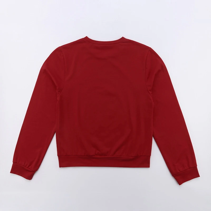 Унисекс свитшоты одинаковые комплекты для семьи одежда на Новый год и Рождество