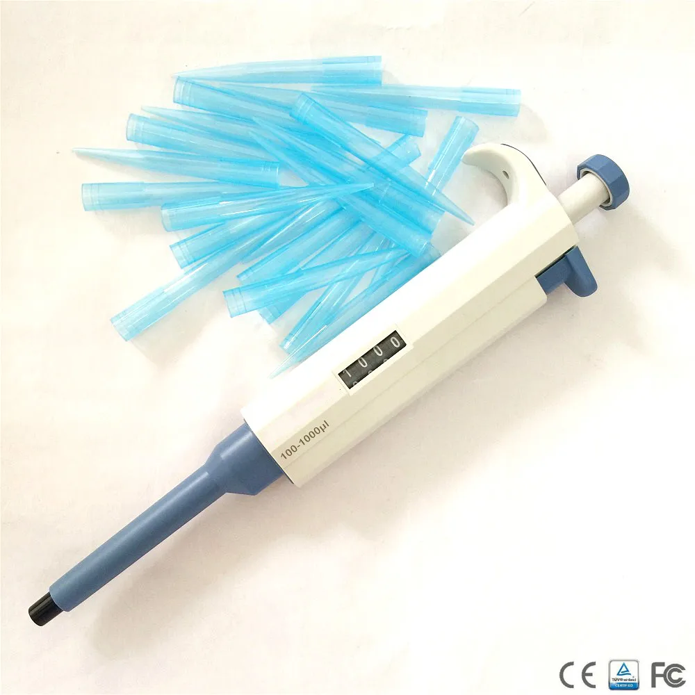 Одноканальная ручная Регулируемая пипетка 2 10 мл 0 1 мкл/ мкл/20 мкл/мкл