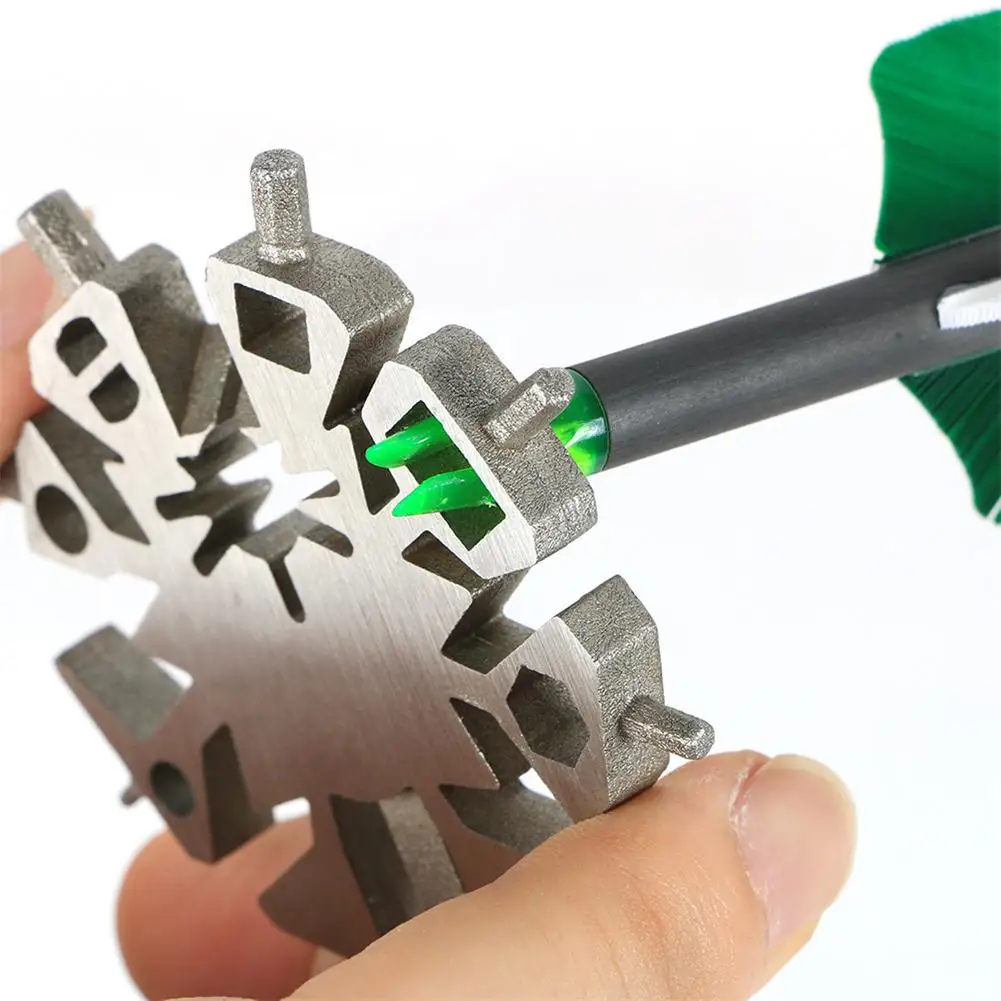21 Kinds Multifunctional Arrow Repairing Tool Plus Archery Shaft Fletching Adiustment Nock Puller | Спорт и развлечения