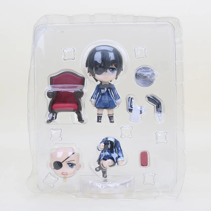 Высота каблука 10 см Black Butler Kuroshitsuji 117 # Ciel Phantomhive 68 Себастьян ПВХ фигурка