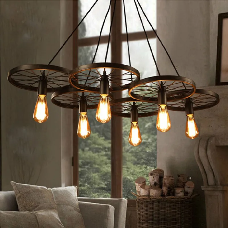 Люстра для бара кухни столовой кофейни люстра с подвеской Эдисона|Люстры| |