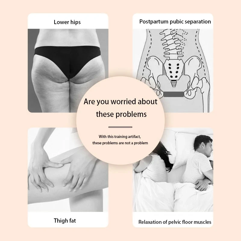 

2021 Bladder Control Device Leg Hip Trainer Pelvic Floor Muscle Training Inner Thigh Buttocks Exerciser Home Gym Fitness Equip