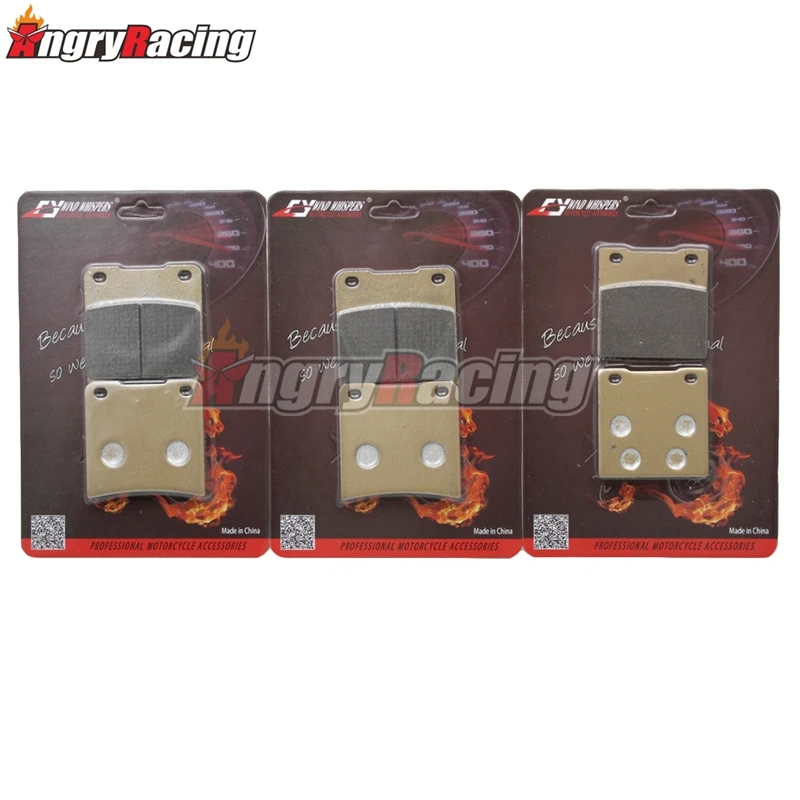 Передние и задние тормозные колодки для мотоциклов Suzuki GSX 400 GSX400 GK74A GSX600 600 Katana