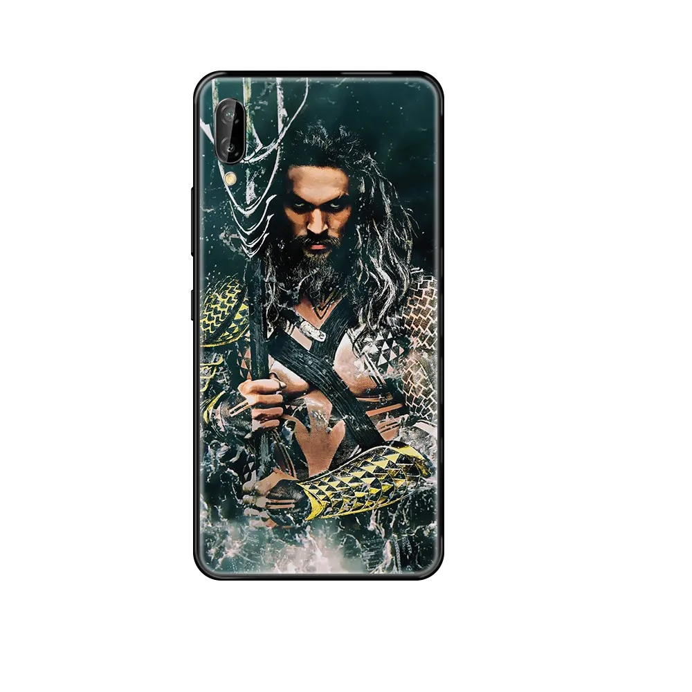 DC Aquaman Jason Momoa симпатичный чехол-бампер для телефона Huawei Honor Mate 5 6 7 8 9 10 20 A C X Lite |