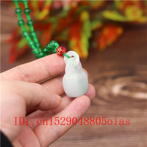 3D резной натуральный Изумрудный нефритовый замок Ruyi кулон бусы ожерелье Шарм