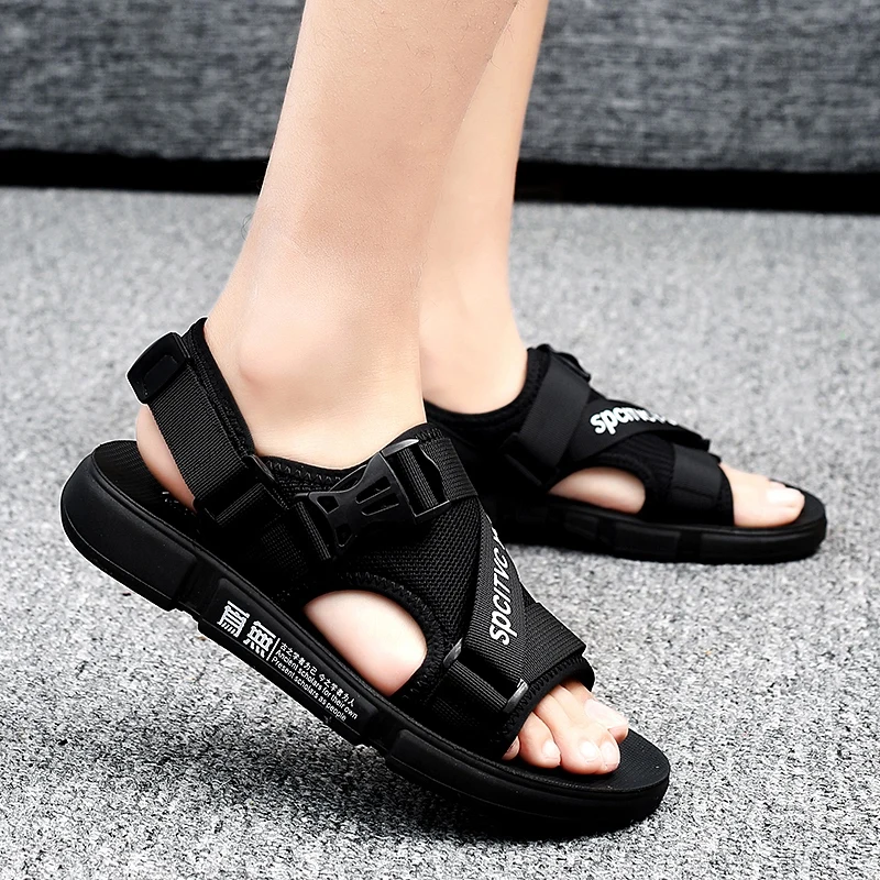 

Vietnam Sandals Men Beach Sandals Outdoor Shoes Mens Walking Casual Samool Sandal Men's Size 44 Rubber In Slippers Summer