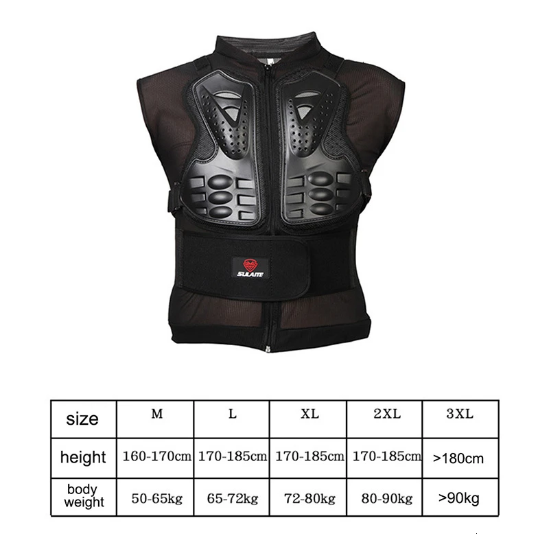 Мотоциклетная армированная куртка жилет без рукавов для езды по бездорожью и