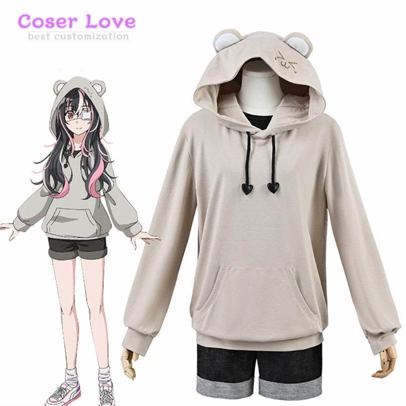 Аниме Детектив уже мертвый Tantei wa Mou Shindeiru Saikawa Yui толстовки косплей костюм Хэллоуин