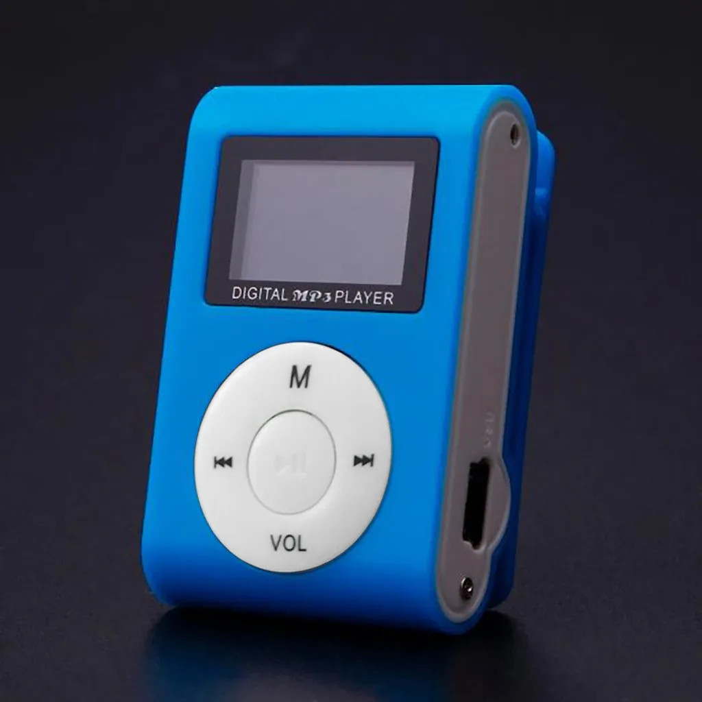 Мини Usb MP3-плеер с зажимом, ЖК-экран, поддерживает 32 Гб, Micro Sd, Tf карта, 3,5 мм, стерео разъем, уличный музыкальный плеер