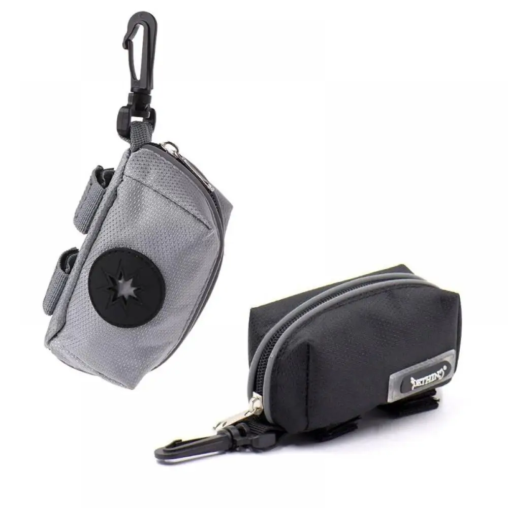 

Portable Pet Poop Bag Dog Cat Stool Pick-Up Bags With Holder Hook Pouch Pet Waste Clean Supply