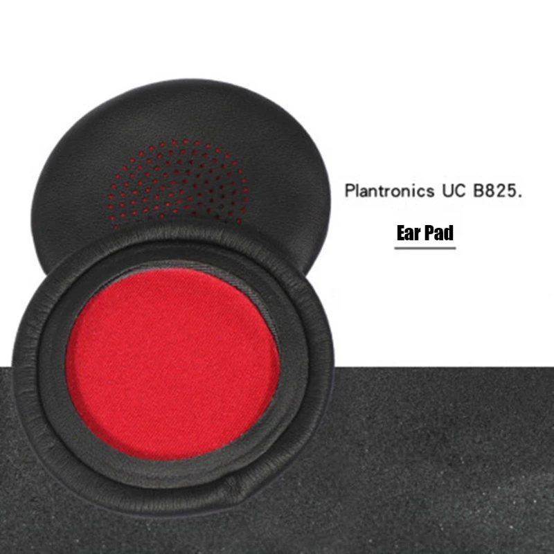 

X37D Soft Replacement Ear Pads Cushion Earpad Cover for P-lantronics Voyager Focus UC B825 Headphone Repair Parts
