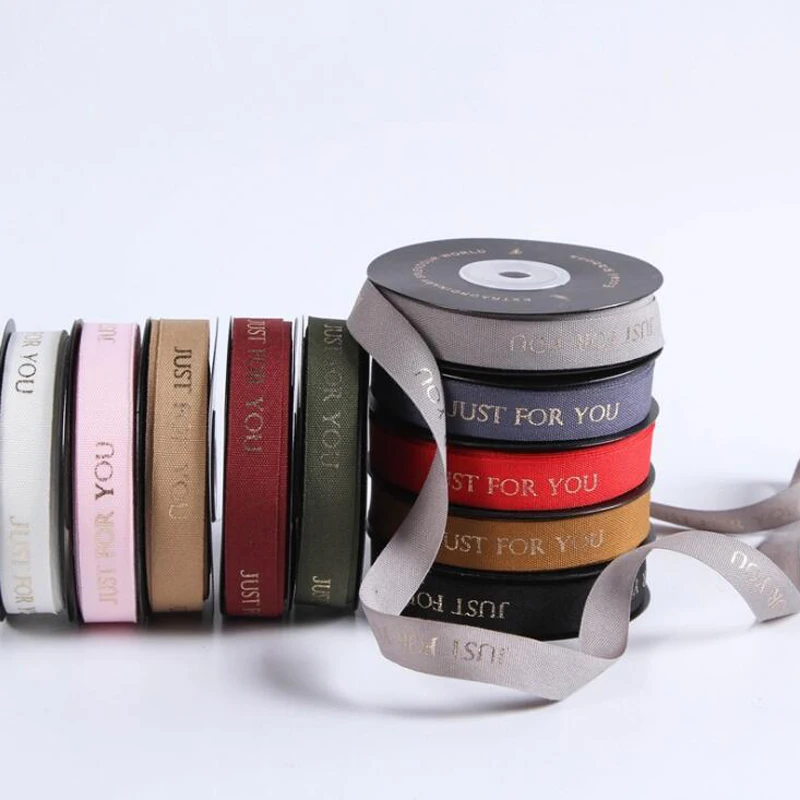 1 рулон/Лот 10/50 ярдов лента для подарочной коробки на свадьбу ремешок только вас