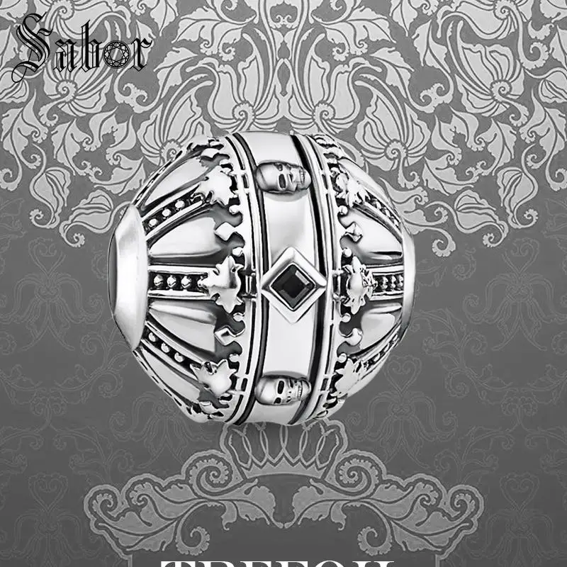 Аксессуары DIY бусы роялти-ОРБ модные ювелирные изделия с черепом Корона