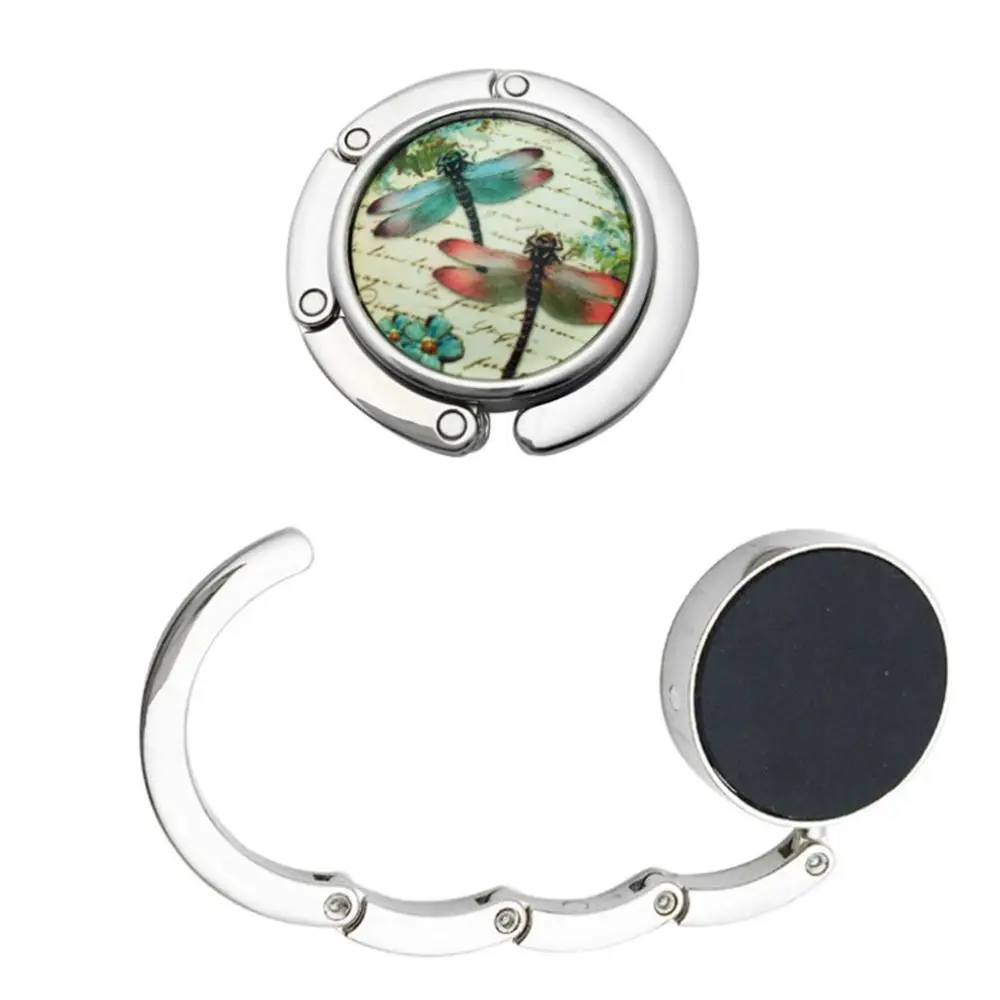 1 шт. портативная складная сумка с крюком вешалка сумочка держатели складной