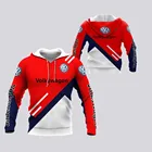 Толстовка мужская с капюшоном и цифровой печатью, 6XL