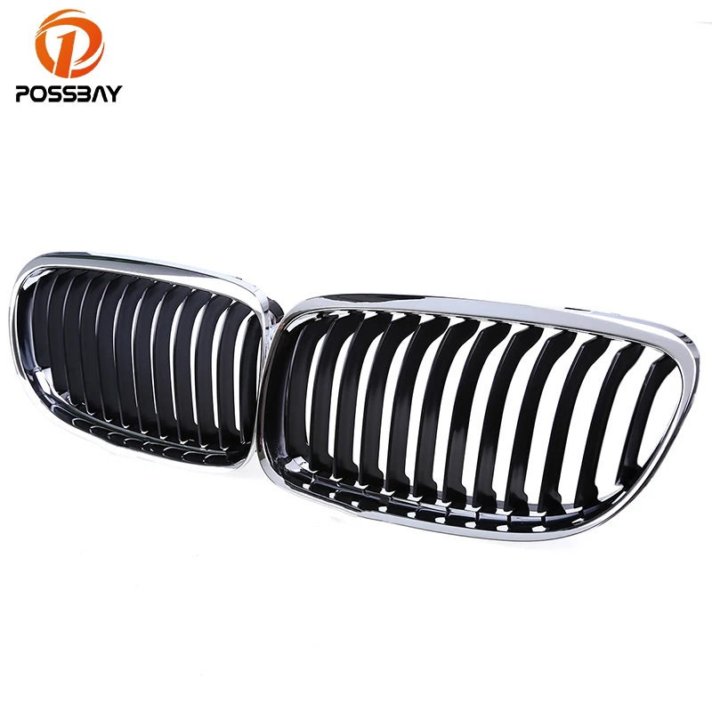 Решетки передние и центральные автомобильные POSSBAY Декоративные Хромированные