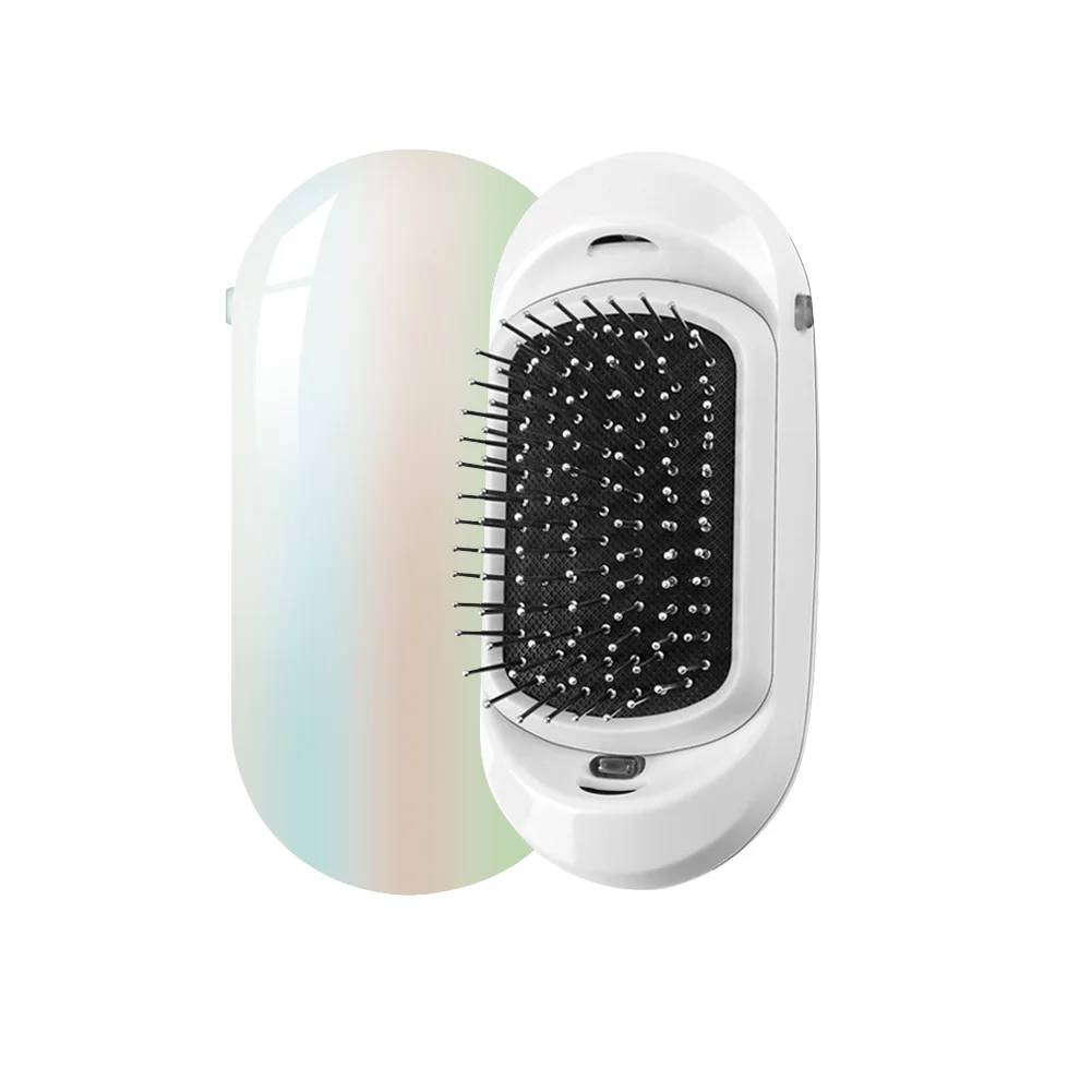 

Negative Ions Electric Hair Comb Anti-Static Hair Styling Modeling Massage Brush Pro Salon Hair Care Styling Tool
