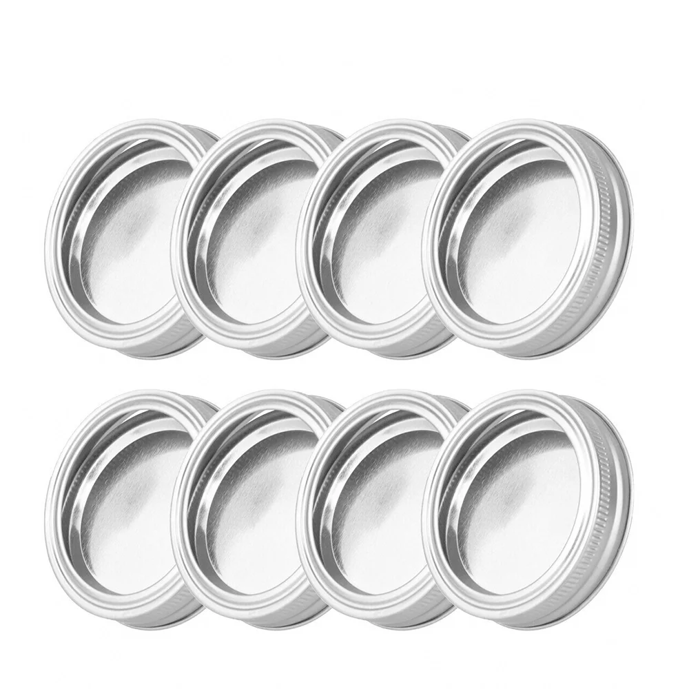8 шт./компл. обычные крышки для банок герметичные с широким горлышком